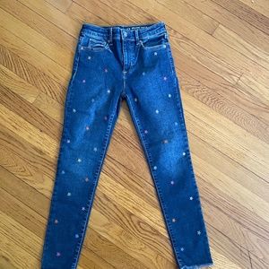 GAP kids jeans/ Jegging ankle, high rise, size 12